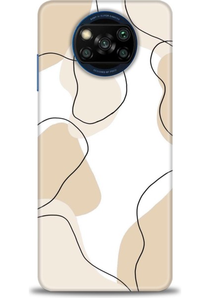 Xiaomi Poco X3 Nfc Kılıf Hd Baskılı Kılıf + Seramik Tam Kaplayan Ekran Koruyucu 179