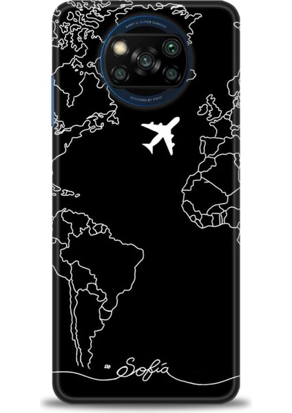 Xiaomi Poco X3 Pro Kılıf Hd Baskılı Kılıf + Seramik Tam Kaplayan Ekran Koruyucu 382