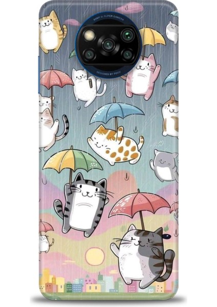 Xiaomi Poco X3 Pro Kılıf Hd Baskılı Kılıf + Seramik Tam Kaplayan Ekran Koruyucu 412