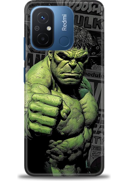 Xiaomi Redmi 12C Kılıf Hd Baskılı Kılıf + Seramik Tam Kaplayan Ekran Koruyucu 97