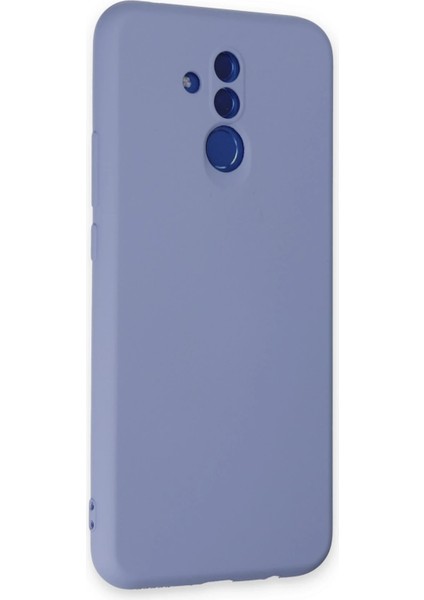 Huawei Mate 20 Lite Kılıf Nano Içi Kadife Silikon - Lila Zrnet