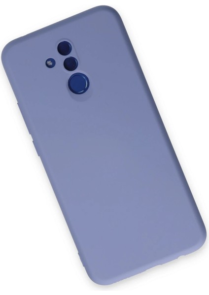 Huawei Mate 20 Lite Kılıf Nano Içi Kadife Silikon - Lila Zrnet