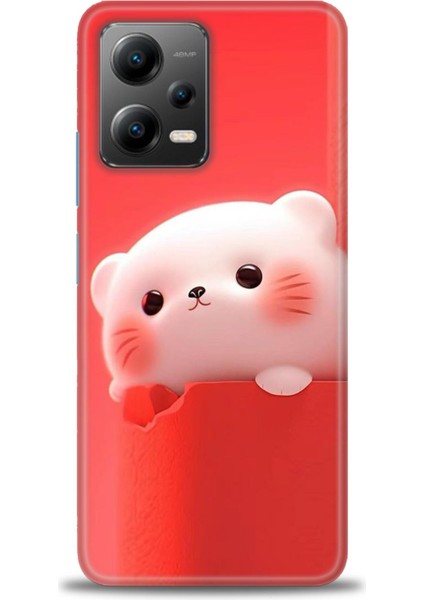 Xiaomi Poco X5 5g Kılıf Hd Baskılı Kılıf + Seramik Tam Kaplayan Ekran Koruyucu 75