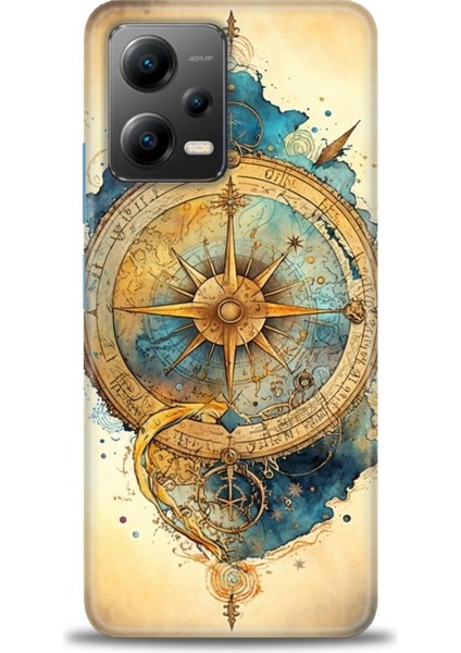 Xiaomi Poco X5 5g Kılıf Hd Baskılı Kılıf + Seramik Tam Kaplayan Ekran Koruyucu 89