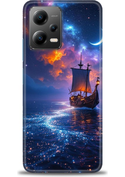 Xiaomi Poco X5 5g Kılıf Hd Baskılı Kılıf + Seramik Tam Kaplayan Ekran Koruyucu 235