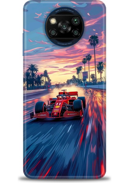 Xiaomi Poco X3 Nfc Kılıf Hd Baskılı Kılıf + Seramik Tam Kaplayan Ekran Koruyucu 102