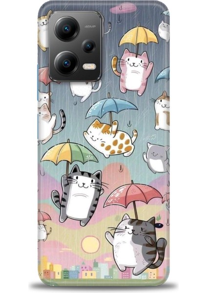 Xiaomi Poco X5 5g Kılıf Hd Baskılı Kılıf + Seramik Tam Kaplayan Ekran Koruyucu 412