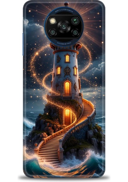 Xiaomi Poco X3 Pro Kılıf Hd Baskılı Kılıf + Seramik Tam Kaplayan Ekran Koruyucu 232