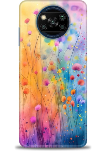 Xiaomi Poco X3 Pro Kılıf Hd Baskılı Kılıf + Seramik Tam Kaplayan Ekran Koruyucu 413