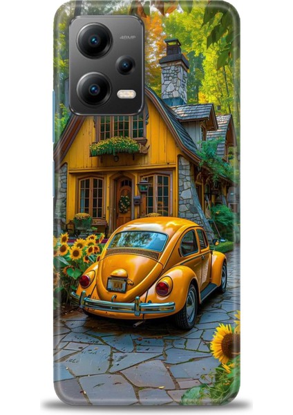 Xiaomi Poco X5 5g Kılıf Hd Baskılı Kılıf + Seramik Tam Kaplayan Ekran Koruyucu 110