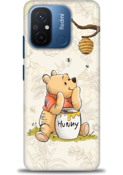Xiaomi Redmi 12C Kılıf Hd Baskılı Kılıf + Seramik Tam Kaplayan Ekran Koruyucu 53