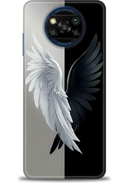 Xiaomi Poco X3 Nfc Kılıf Hd Baskılı Kılıf + Seramik Tam Kaplayan Ekran Koruyucu 146