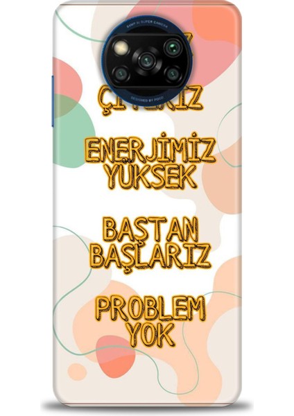 Xiaomi Poco X3 Nfc Kılıf Hd Baskılı Kılıf + Seramik Tam Kaplayan Ekran Koruyucu 170