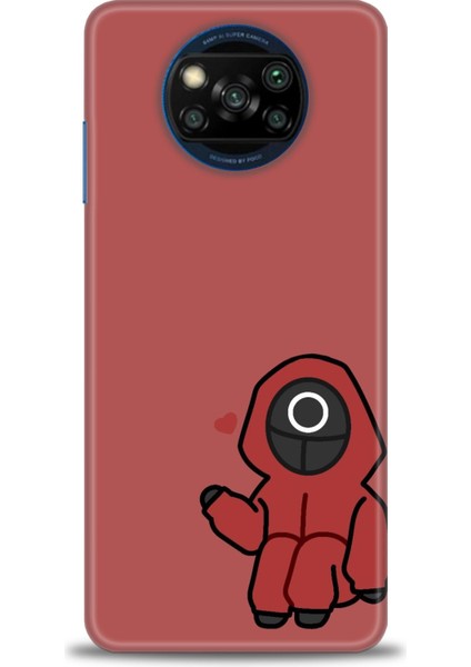 Xiaomi Poco X3 Nfc Kılıf Hd Baskılı Kılıf + Seramik Tam Kaplayan Ekran Koruyucu 288