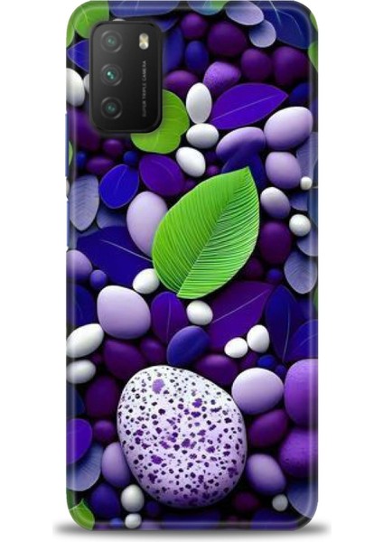 Xiaomi Poco M3 Kılıf Hd Baskılı Kılıf + Seramik Tam Kaplayan Ekran Koruyucu 341