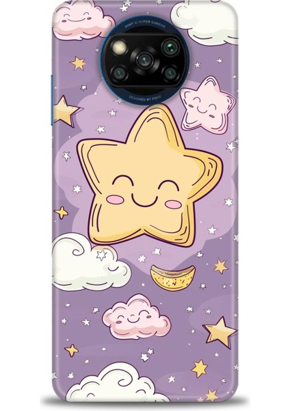Xiaomi Poco X3 Nfc Kılıf Hd Baskılı Kılıf + Seramik Tam Kaplayan Ekran Koruyucu 309