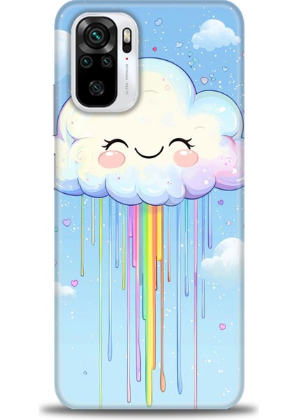 Xiaomi Poco M5S Kılıf Hd Baskılı Kılıf + Seramik Tam Kaplayan Ekran Koruyucu 307