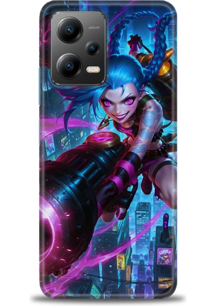 Xiaomi Poco X5 5g Kılıf Hd Baskılı Kılıf + Seramik Tam Kaplayan Ekran Koruyucu 280