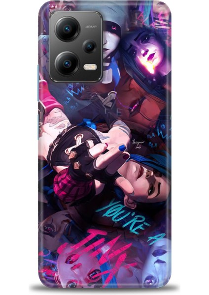 Xiaomi Poco X5 5g Kılıf Hd Baskılı Kılıf + Seramik Tam Kaplayan Ekran Koruyucu 278