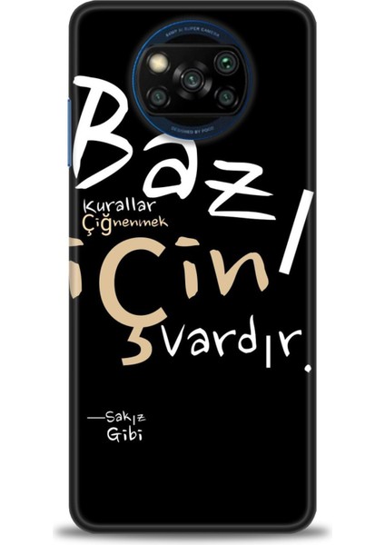 Xiaomi Poco X3 Pro Kılıf Hd Baskılı Kılıf + Seramik Tam Kaplayan Ekran Koruyucu 394