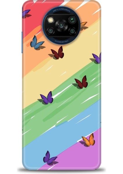 Xiaomi Poco X3 Pro Kılıf Hd Baskılı Kılıf + Seramik Tam Kaplayan Ekran Koruyucu 420