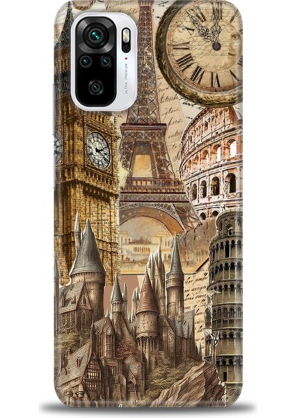 Xiaomi Poco M5S Kılıf Hd Baskılı Kılıf + Seramik Tam Kaplayan Ekran Koruyucu 263