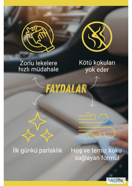 Detay Temizleyici Araç İçi Temizleyici 500 ML Sünger , Araç İçi Temizleyici, Detay Temizleyici fiyatları