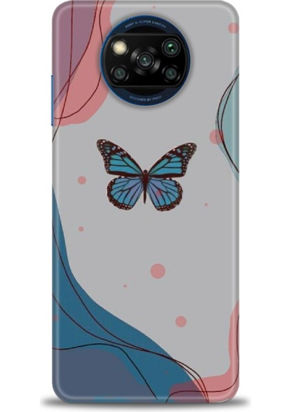 Xiaomi Poco X3 Nfc Kılıf Hd Baskılı Kılıf + Seramik Tam Kaplayan Ekran Koruyucu 185