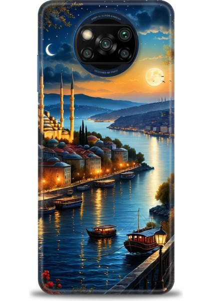 Xiaomi Poco X3 Pro Kılıf Hd Baskılı Kılıf + Seramik Tam Kaplayan Ekran Koruyucu 222