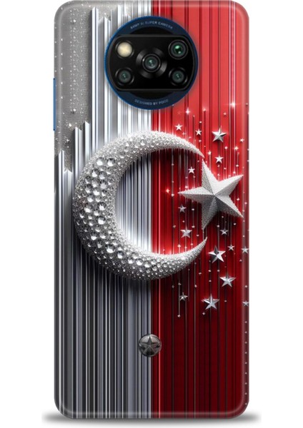 Xiaomi Poco X3 Pro Kılıf Hd Baskılı Kılıf + Seramik Tam Kaplayan Ekran Koruyucu 40