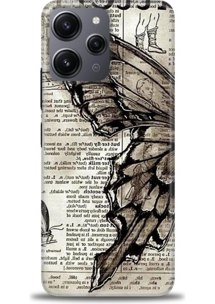 Xiaomi Redmi 12 Kılıf Hd Baskılı Kılıf + Seramik Tam Kaplayan Ekran Koruyucu 209