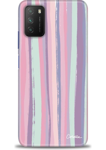 Xiaomi Poco M3 Kılıf Hd Baskılı Kılıf + Seramik Tam Kaplayan Ekran Koruyucu 426
