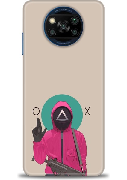 Xiaomi Poco X3 Pro Kılıf Hd Baskılı Kılıf + Seramik Tam Kaplayan Ekran Koruyucu 286