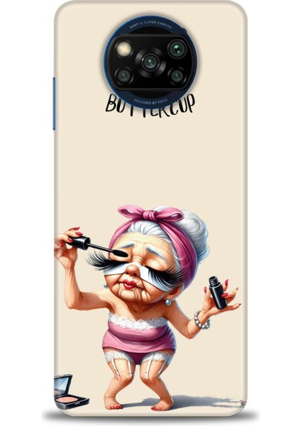 Xiaomi Poco X3 Pro Kılıf Hd Baskılı Kılıf + Seramik Tam Kaplayan Ekran Koruyucu 50