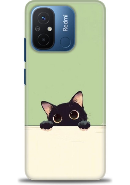 Xiaomi Redmi 12C Kılıf Hd Baskılı Kılıf + Seramik Tam Kaplayan Ekran Koruyucu 68
