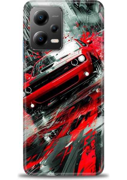 Xiaomi Poco X5 5g Kılıf Hd Baskılı Kılıf + Seramik Tam Kaplayan Ekran Koruyucu 106