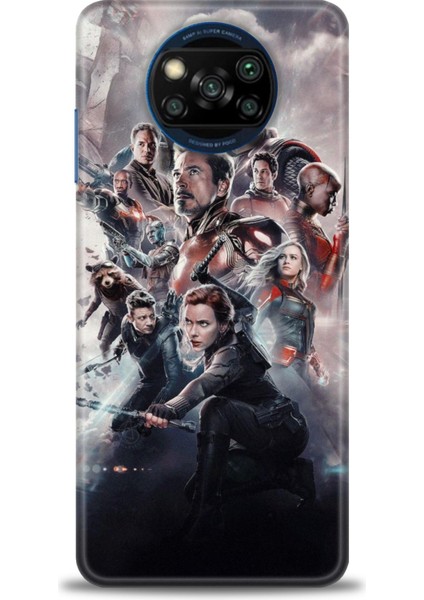 Xiaomi Poco X3 Pro Kılıf Hd Baskılı Kılıf + Seramik Tam Kaplayan Ekran Koruyucu 99