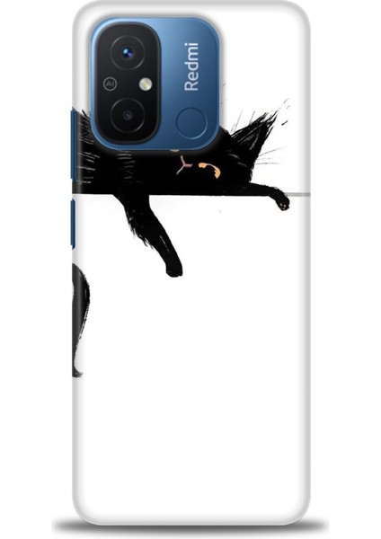 Xiaomi Redmi 12C Kılıf Hd Baskılı Kılıf + Seramik Tam Kaplayan Ekran Koruyucu 63