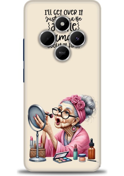 Xiaomi Redmi 14C 4g Kılıf Hd Baskılı Kılıf + Seramik Tam Kaplayan Ekran Koruyucu 48