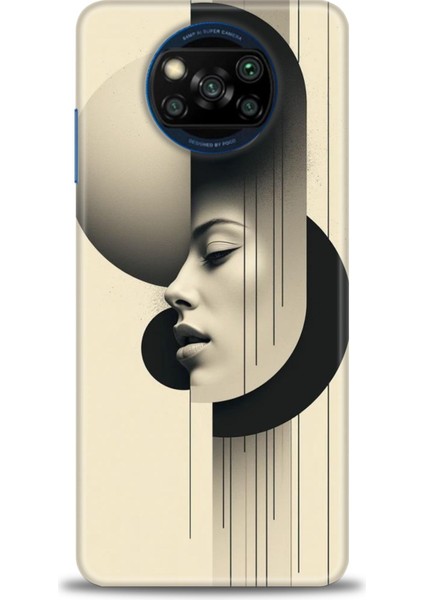 Xiaomi Poco X3 Nfc Kılıf Hd Baskılı Kılıf + Seramik Tam Kaplayan Ekran Koruyucu 149