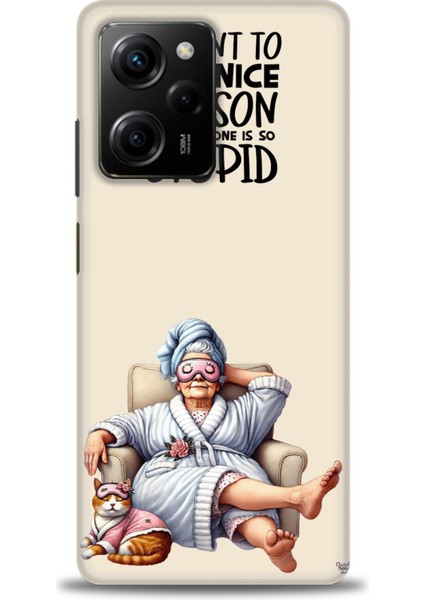 Xiaomi Poco X5 Pro 5g Kılıf Hd Baskılı Kılıf + Seramik Tam Kaplayan Ekran Koruyucu 45