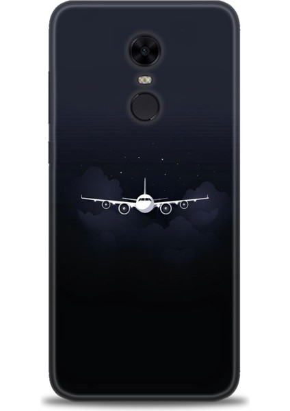 Xiaomi Redmi 5 Plus Kılıf Hd Baskılı Kılıf + Seramik Tam Kaplayan Ekran Koruyucu 381