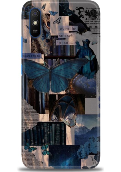 Xiaomi Redmi 9A Hd Baskılı Kılıf + Seramik Tam Kaplayan Ekran Koruyucu 207