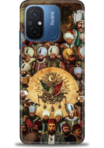 Xiaomi Redmi 12C Kılıf Hd Baskılı Kılıf + Seramik Tam Kaplayan Ekran Koruyucu 468
