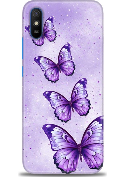 Xiaomi Redmi 9A Hd Baskılı Kılıf + Seramik Tam Kaplayan Ekran Koruyucu 296