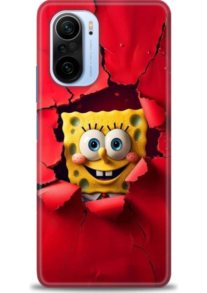 Xiaomi Redmi K40 Pro Hd Baskılı Kılıf + Seramik Tam Kaplayan Ekran Koruyucu 458