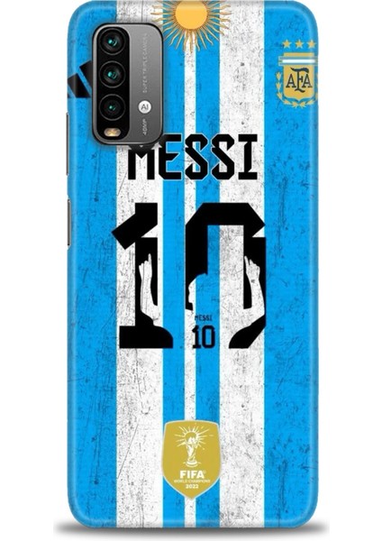 Xiaomi Redmi 9t Hd Baskılı Kılıf + Seramik Tam Kaplayan Ekran Koruyucu 18