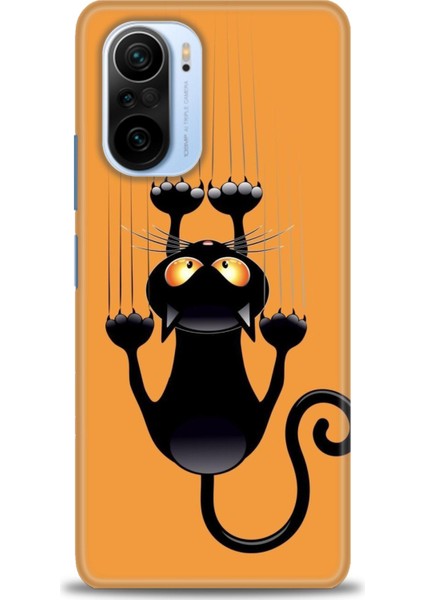 Xiaomi Redmi K40 Hd Baskılı Kılıf + Seramik Tam Kaplayan Ekran Koruyucu 62
