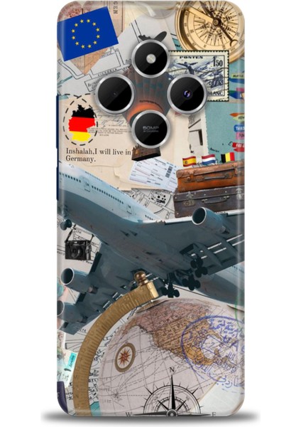 Xiaomi Redmi 14C 4g Kılıf Hd Baskılı Kılıf + Seramik Tam Kaplayan Ekran Koruyucu 261