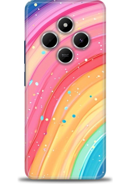 Xiaomi Redmi 14C 4g Kılıf Hd Baskılı Kılıf + Seramik Tam Kaplayan Ekran Koruyucu 415